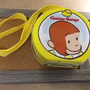 Vintage Curious George Tin Purse